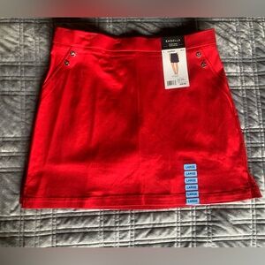 Rafaela Red skort - L